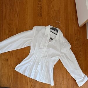 & Other Stories White Button-Up Shirt